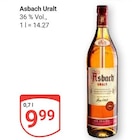 Uralt im Angebot bei GLOBUS in Weinheim Uralt Angebote von Asbach bei GLOBUS Weinheim für 9,99 €