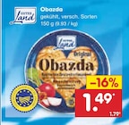 Netto Marken-Discount - Obazda Angebot im Prospekt Obazda bei Netto Marken-Discount im Prospekt "" für 1,49 €