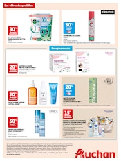 Promos Bébé dans le catalogue "Encore + d'économies sur vos courses du quotidien" de Auchan Hypermarché à la page 14