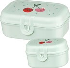Brotdose Set mint Kirschen für Unterwegs im dm-drogerie markt Prospekt Brotdose Set mint Kirschen für Unterwegs von babylove im aktuellen dm-drogerie markt Prospekt für 8,95 €