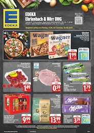 EDEKA Prospekt für Stadtprozelten mit 52 Seiten EDEKA Prospekt für Stadtprozelten: "Wir lieben Lebensmittel!", 52 Seiten, 11.08.2025 - 16.08.2025