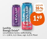 Energy Drink Angebote von LevlUp bei tegut Mühlhausen für 1,49 €