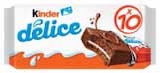 Gâteau kinder délice cacao fourré au lait dans le catalogue Intermarché