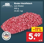 Aktuelles Rinder-Hackfleisch Angebot bei Netto Marken-Discount in Jena ab 5,49 €