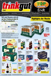 EDEKA Discounter Prospekt der aktuellen Woche mit 4 Seiten, gültig von 31.08.2026 bis 05.09.2026, in Wegberg und Umgebung Aktueller EDEKA Discounter Prospekt in Wegberg und Umgebung, "Aktuelle Angebote" mit 4 Seiten, 31.08.2026 - 05.09.2026