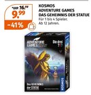 ADVENTURE GAMES DAS GEHEIMNIS DER STATUE von KOSMOS im aktuellen Müller Prospekt für 9,99 €