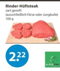 Rinder-Hüftsteak von Alpenrind im aktuellen V-Markt Prospekt für 2,22 €