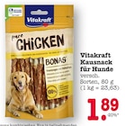 Kausnack für Hunde Angebote von Vitakraft bei E center Ludwigshafen für 1,89 €