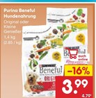 Hundenahrung Angebote von Purina Beneful bei Netto Marken-Discount Amberg für 3,99 €