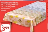 Abwaschbare Tischdecke Angebote bei GLOBUS St. Ingbert für 3,99 €