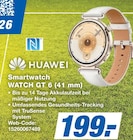 Smartwatch WATCH GT 6 (41 mm) Angebote von Huawei bei expert Dresden für 199,00 €