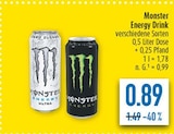 diska Ochsenfurt - Energy Drink Angebot im Prospekt Energy Drink bei diska im Ochsenfurt Prospekt für 0,89 €