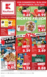 Bier im Kaufland Prospekt in Heusweiler Aktueller Kaufland Prospekt mit Bier, "Hier bin ich richtig", Seite 1