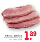 Schweine-Schnitzel Angebote bei E center Frankfurt für 1,29 €