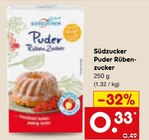 Aktuelle Zucker Angebote bei Netto Marken-Discount in Recklinghausen Aktuelles Puder Rüben-zucker Angebot bei Netto Marken-Discount in Recklinghausen ab 0,33 €