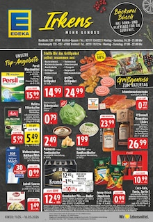 EDEKA Prospekt der Woche "Aktuelle Angebote" Seite 1, 11.05.2026 bis 16.05.2026 für Krefeld Aktueller EDEKA Prospekt "Aktuelle Angebote" Seite 1 von 24 Seiten für Krefeld