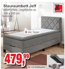 Stauraumbett Jeff Angebote bei Die Möbelfundgrube Neunkirchen für 479,99 €