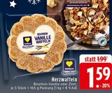 Bourbon Vanille Waffeln im Angebot bei EDEKA in Essen Bourbon Vanille Waffeln Angebote von Edeka Herzstücke bei EDEKA Essen für 1,59 €