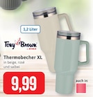 Thermobecher XL Angebote von Tony Brown bei Kaufhaus Stolz Rostock für 9,99 €