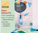 Nähset Filz von Dekor im aktuellen Netto Marken-Discount Prospekt für 3,00 €