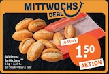 Weizenbrötchen im aktuellen tegut Prospekt für 1,50 €