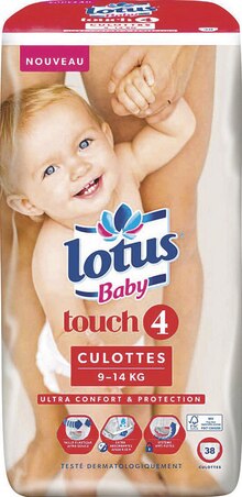 Culottes baby touch - Casino Supermarchés à Lyon Culottes baby touch en promo chez Casino Supermarchés Lyon à 5,01 €