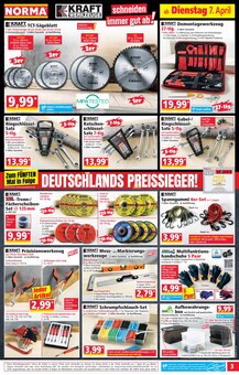 Bekleidung im Norma Prospekt "Mehr fürs Geld" mit 19 Seiten (Erlangen)