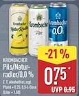 Pils im Angebot bei ALDI Nord in Dülmen Pils Angebote von Krombacher bei ALDI Nord Dülmen für 0,75 €