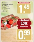 Deutsche Tafeläpfel Sorte Red Prince Angebot im WEZ Prospekt Deutsche Tafeläpfel Sorte Red Prince im WEZ Prospekt zum Preis von 0,99 €
