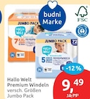 budni - Premium Windeln Angebot im Prospekt Premium Windeln bei budni im Prospekt "" für 9,49 €