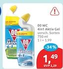 WC 4in1 Aktiv Gel Fresh von 00 für 1,49 € bei budni im Angebot WC 4in1 Aktiv Gel Fresh von 00 im aktuellen budni Prospekt