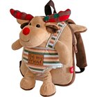 Sacs à dos avec peluche renne. en promo chez Carrefour Toulon à 19,99 €