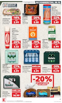 Diebels im Kaufland Prospekt "Hier bin ich richtig" mit 80 Seiten (Oberhausen)