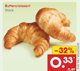 Buttercroissant für 0,33 € bei Netto Marken-Discount im Angebot Buttercroissant im aktuellen Netto Marken-Discount Prospekt