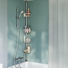 Etagère de douche télescopique chrome essential SENSEA - SENSEA à 44,90 € dans le catalogue LEROY MERLIN