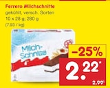 Netto Marken-Discount Laufersweiler - Milchschnitte Angebot im Prospekt Milchschnitte bei Netto Marken-Discount im Laufersweiler Prospekt für 2,22 €