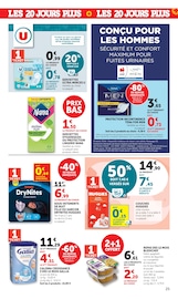 Promos Couches dans le catalogue "LES 20 JOURS PLUS" de Super U Couches en promo dans le catalogue Super U à la page 25