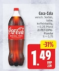 Coca-Cola für 1,49 € bei EDEKA im Angebot Coca-Cola im aktuellen EDEKA Prospekt