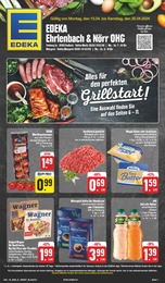 Aktueller EDEKA Supermärkte Prospekt für Röllbach: Wir lieben Lebensmittel! mit 26} Seiten, 15.04.2024 - 20.04.2024
