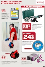 Promos MMs dans le catalogue "POUR BIEN RÉNOVER COMPTEZ SUR NOUS…" de Gedimat à la page 13