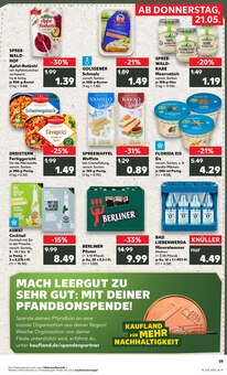 Sahne im Kaufland Prospekt "Hier bin ich richtig" mit 63 Seiten (Cottbus)