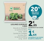Super U Puyvert - Promo Légumes Surgelés Promo Légumes Surgelés à 1,64 € dans le catalogue Super U à Puyvert