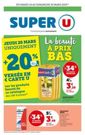 Déodorant Angebote im Prospekt "la beauté À PRIX BAS" von Super U auf Seite 1