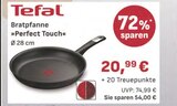Bratpfanne »Perfect Touch« Angebote von Tefal bei E center Amberg für 20,99 €