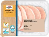Aktuelle Schweinefleisch Angebote bei REWE in Regensburg Aktuelles Schweine Minutensteaks Angebot bei REWE in Regensburg ab 3,99 €