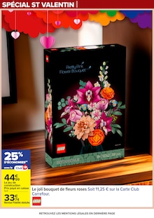 Promotion Fleurs dans le prospectus Carrefour, valable du 03/02/2026 au 16/02/2026 Promo Fleurs dans le catalogue Carrefour du moment à la page 92