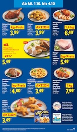 Hähnchenschenkel Angebot im aktuellen Lidl Prospekt auf Seite 61