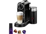 Aktuelles Nespresso CitiZ & milk EN267.BAE, stylisch schlankes Design auch für hohe Gläser, inklusive Milchaufschäumer, einfache Bedienung, Kapselmaschine Schwarz Angebot bei MediaMarkt Saturn in Mannheim ab 172,99 €
