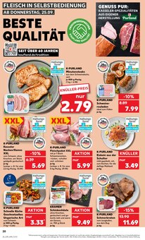 Fleisch im Kaufland Prospekt "Hier bin ich richtig" mit 60 Seiten (Duisburg)