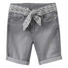 Mädchen Jeansshorts mit Stoffgürtel Angebot im Ernstings family Prospekt Mädchen Jeansshorts mit Stoffgürtel im Ernstings family Prospekt zum Preis von 15,99 €